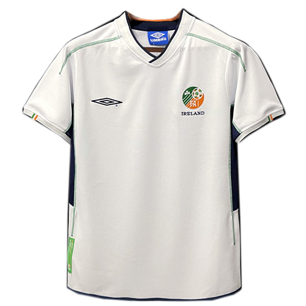 Ireland away retro jersey soccer uniform men's first sports football tops shirt 2002